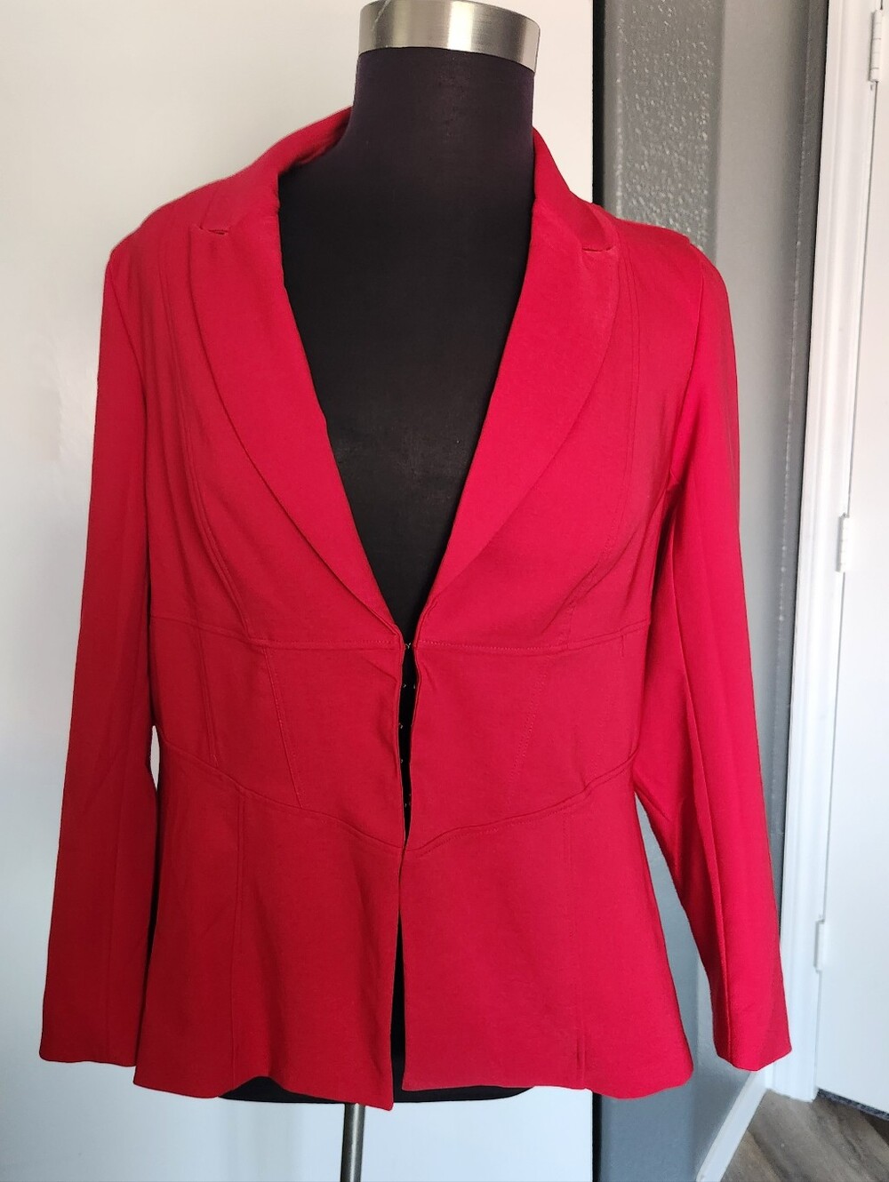 torrid Red corset style closure Women's Blazer Jacket